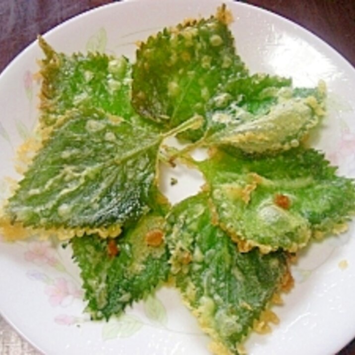 大葉の天ぷら 簡単 レシピ 作り方 By Riko0729 楽天レシピ